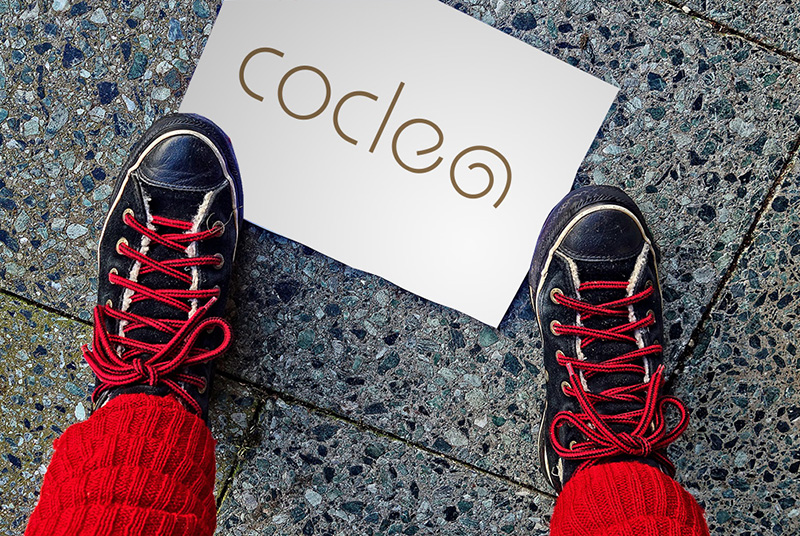 Navržení Corporate Identity COCLEA, logo, tiskoviny a realizace e-shopu