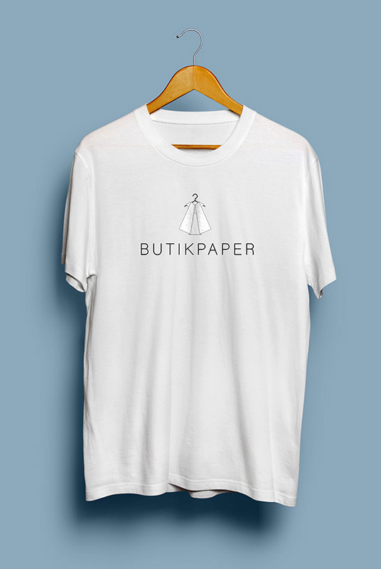 Návrh jednotné vizuální identity pro značku BUTIKPAPER, tiskové materiály