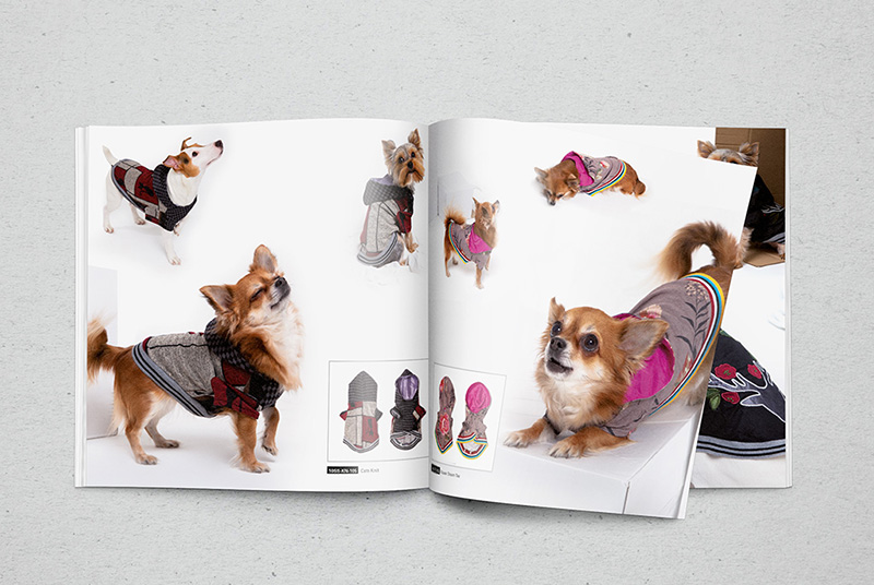 Návrh a tisk katalogu zn. Bass Tee - Pet Fashion, móda pro psí kamarády